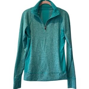 REVA Aqua 1/4 Zip Womens Athletic Running Top Medium